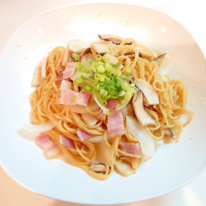 電子レンジだけで簡単！ランチ・夕飯に！和風パスタ